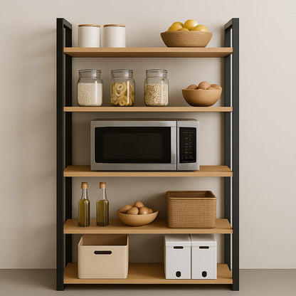 Urban Loft™ – Estante Industrial Alta com 5 Prateleiras Multiuso