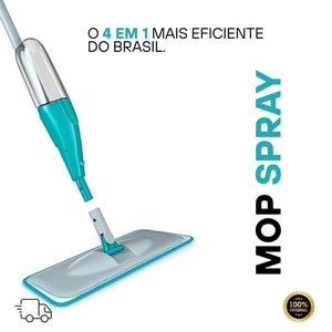 FlexMop™ Spray Mop Rotativo 360° - Mōva Decor