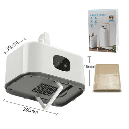 Secador de Roupas Portátil com Temporizador – Compacto, Eficiente e Fácil de Usar