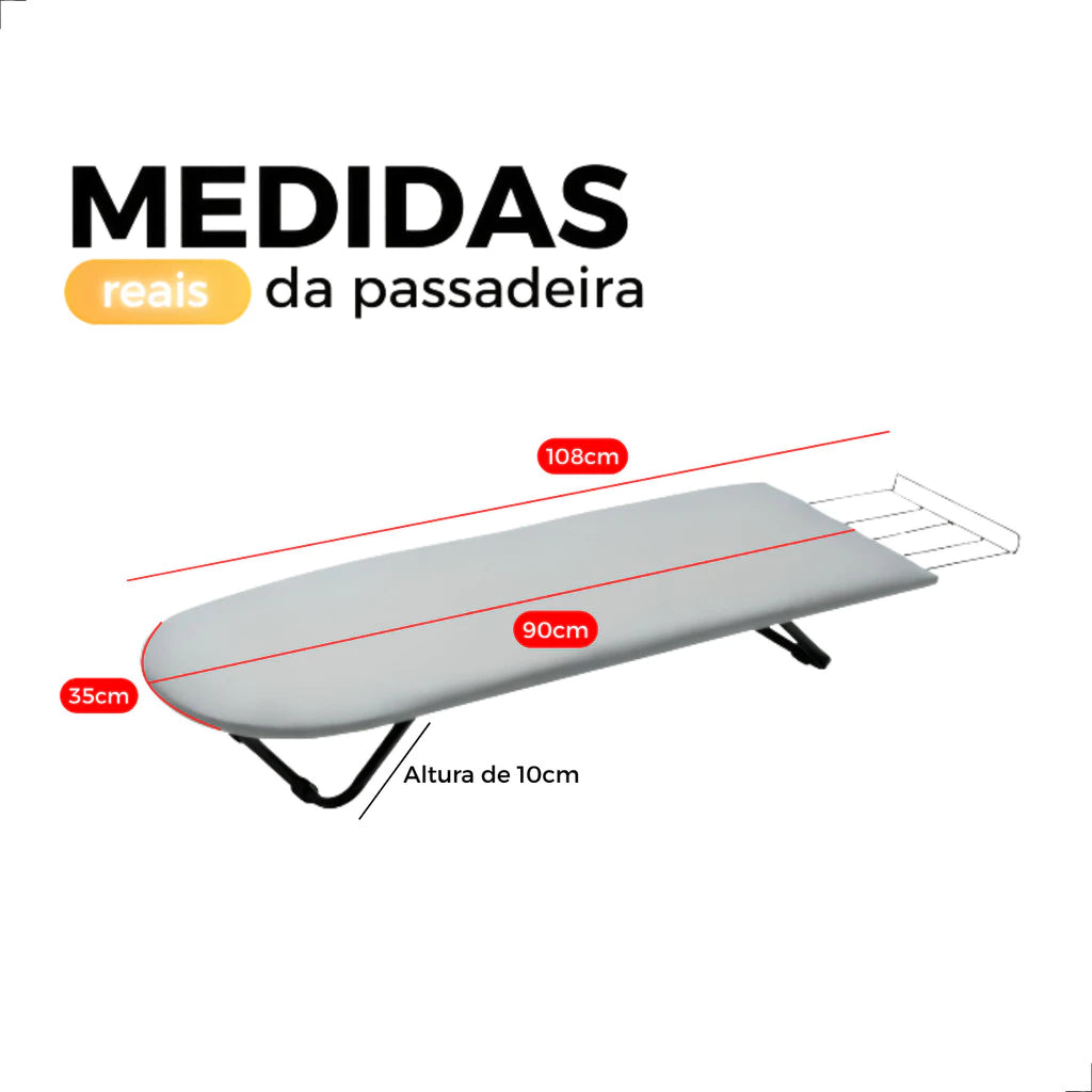 Tábua Invisível™ – ideal para apartamentos pequenos