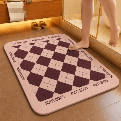 Tapete de Banheiro Estampado Mōva — Super Absorvente 40 × 60 cm — variante / ângulo adicional | Mova Decor