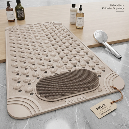 Tapete de banheiro antiqueda Mōva em PVC 40 × 70 cm