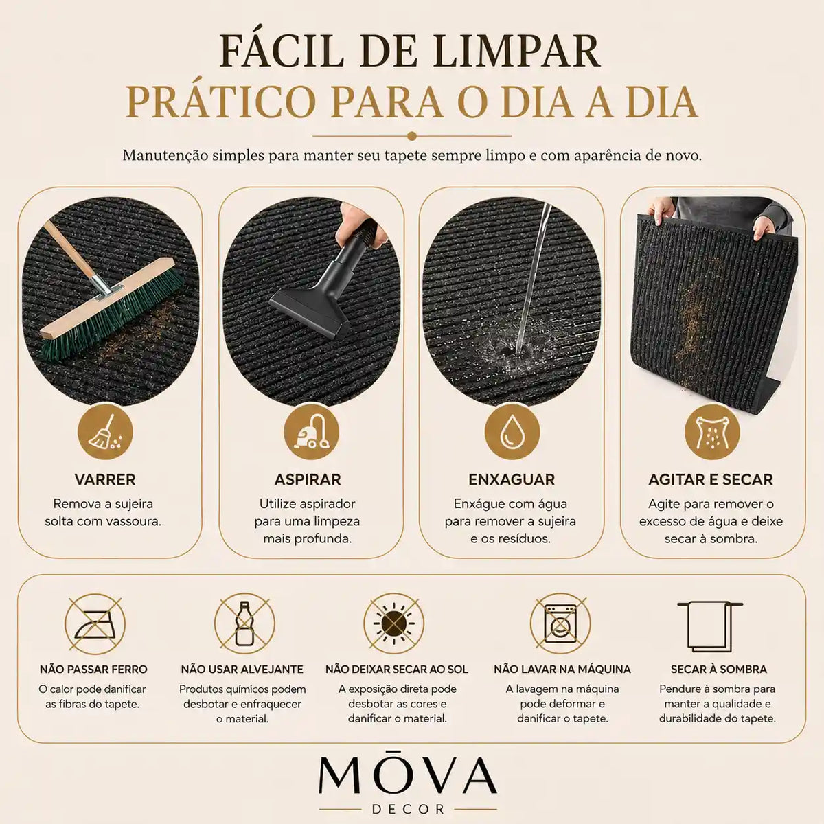 Tapete de Entrada Linea na cor cinza