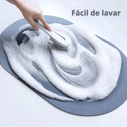 Superfície do tapete super absorvente antiderrapante